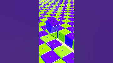 This Dice Roll Never Ends - Oddly Satisfying Animation