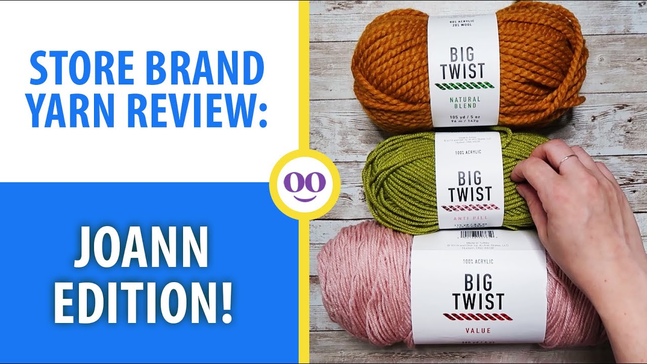 Store Brand Yarn Review: JoAnn Edition!🧶 