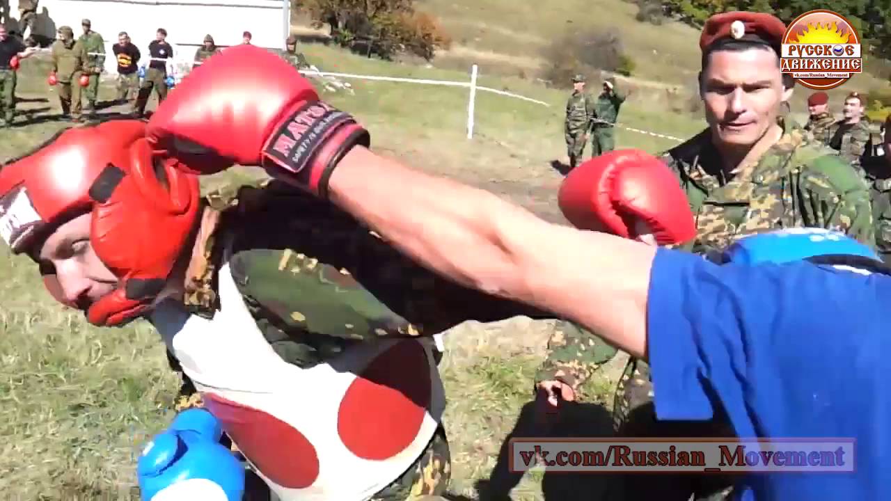Краповый берет рукопашный бой