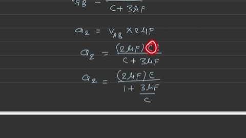 In the given circuit, charge Q2 on the 2uF capacitor changes as C is varied from 1uF to 3uF. Q2 as a