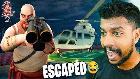 EPIC HELICOPTER ESCAPE FROM MR MEAT PRISON 🥵!! Mr Meat 2