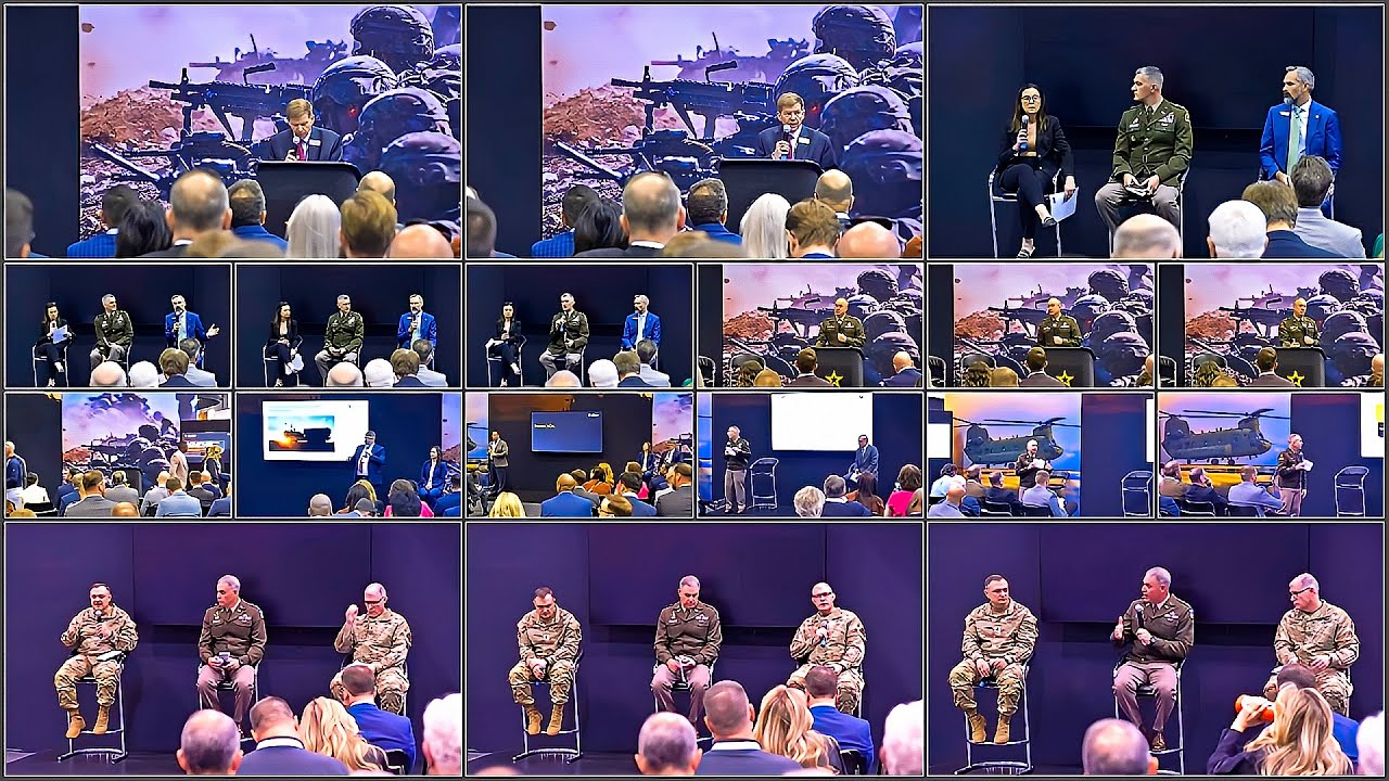 2025 AUSA Global Force Symposium; Warriors Corner - Day 1.