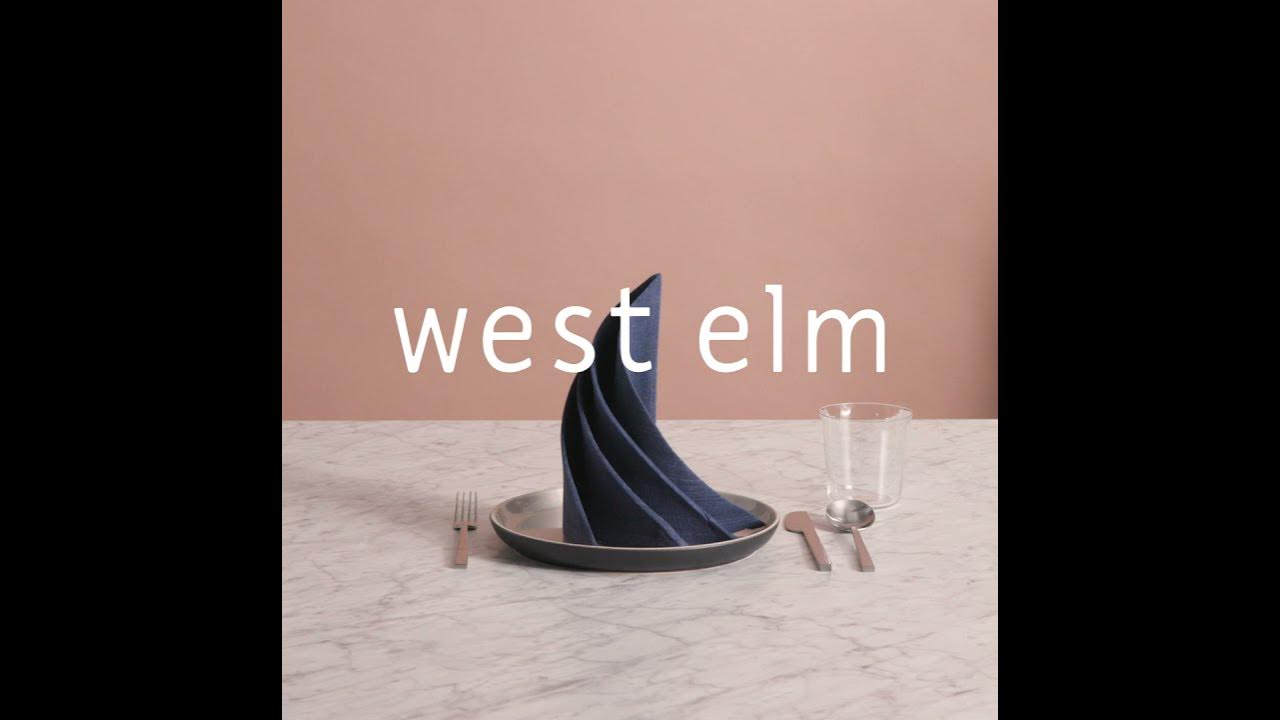 How To Fold A Napkin Spiral Style YouTube