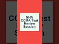NHA CCMA Test Review Session| 2026 Updated #studytips #medicalstudent