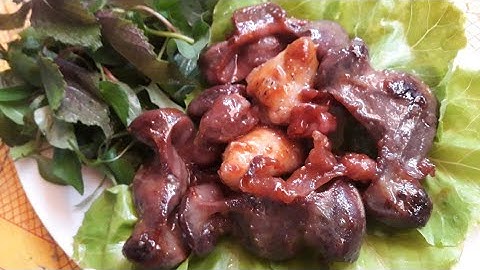 Lòng vịt khìa nước dừa đậm đà hấp dẫn