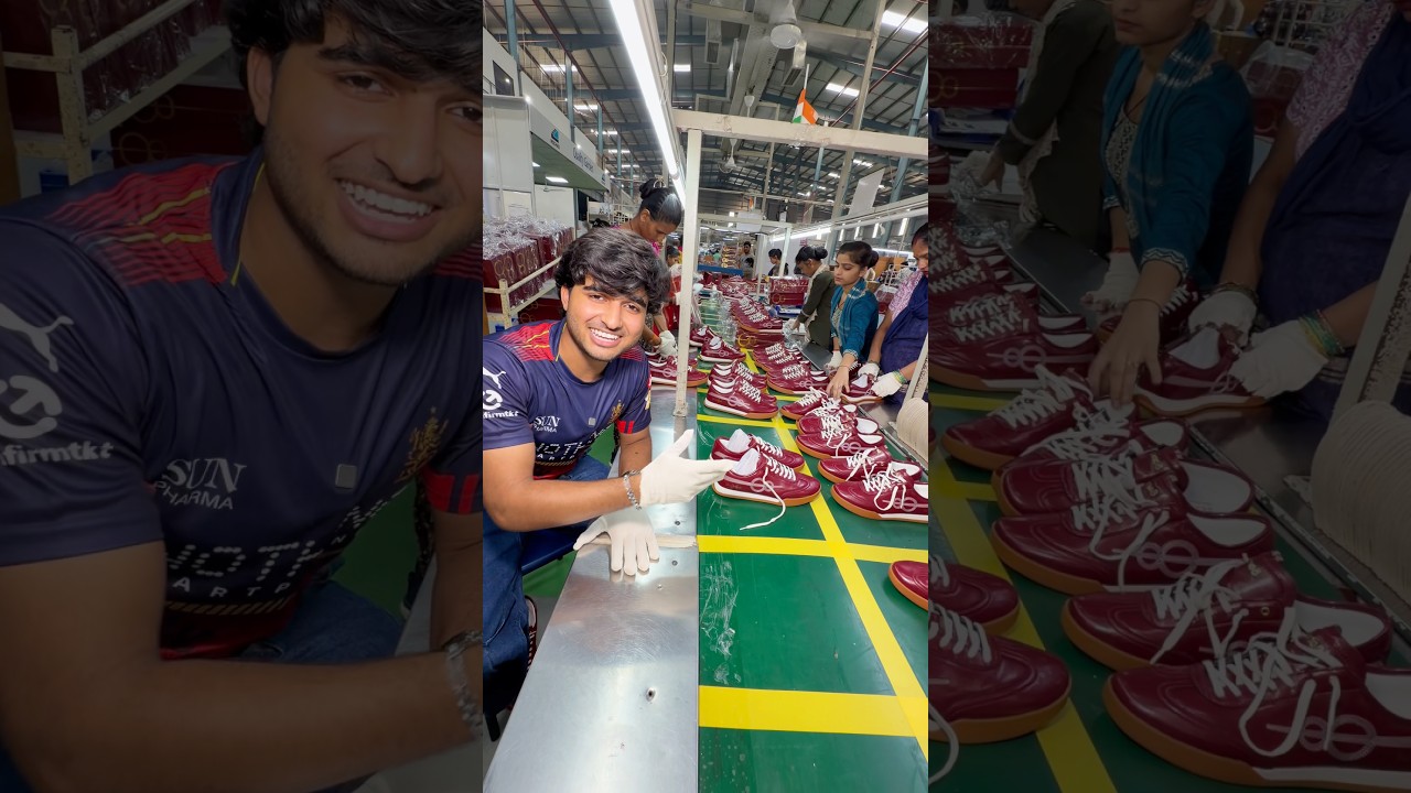 Virat Kohli Shoe Factory