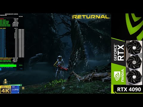 Returnal Epic Settings Ray Tracing DLSS3 4K | RTX 4090 | i9 13900K 6GHz