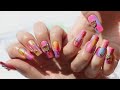 Süße Rosa Sommernägel ☀️ 💖💅🏻 mit Chrome, Airbrush und Charms