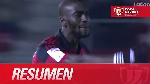 Resumen de CD Mirandés (2-1) Málaga CF