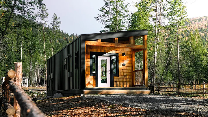 A stunning modular tiny home in the country!