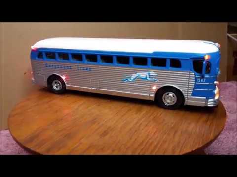 Custom Lighted Greyhound Silversides