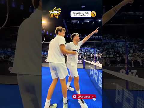 UNA OBRA DE ARTE CON LA PALA 🎾✨