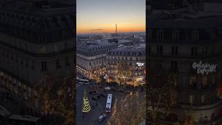 Paris Christmas decorations ✨ #paris #christmasdecor #aesthetic