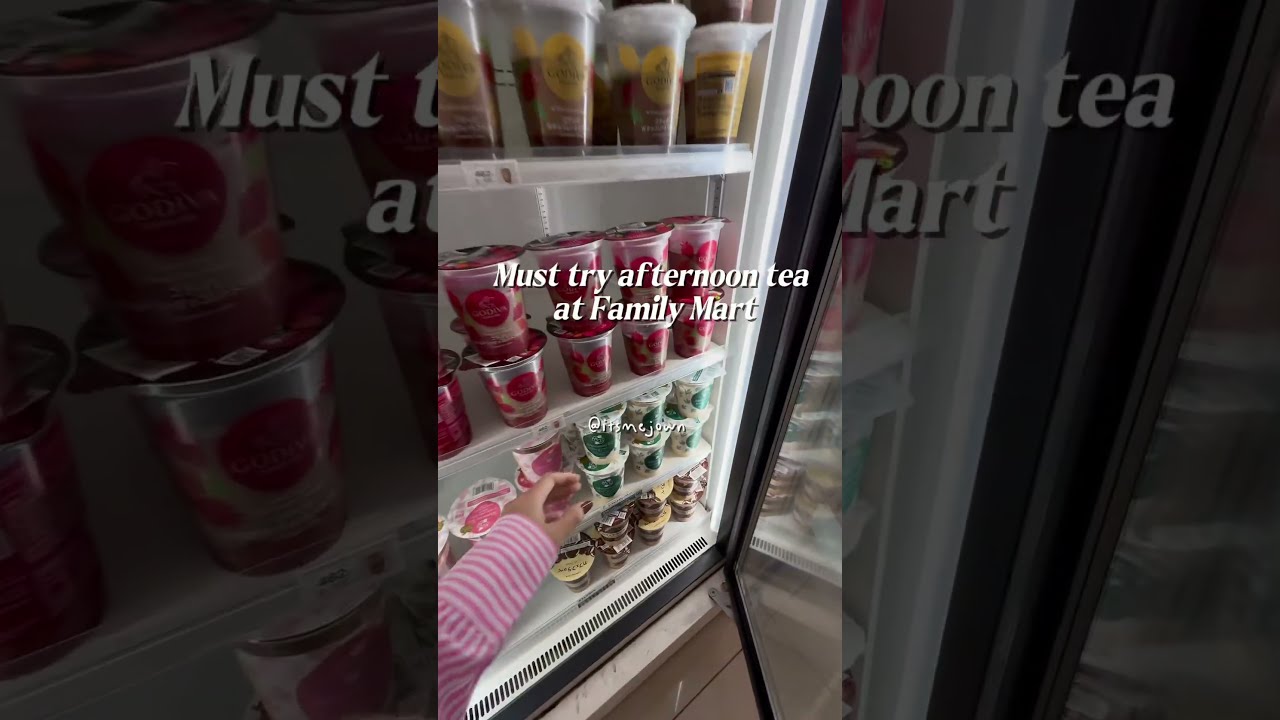 Must Try Summer Treats In Japan Afternoontea Summerinjapan Familymartjapan