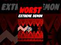 I'm making the WORST EXTREME DEMON EVER! #geometrydash