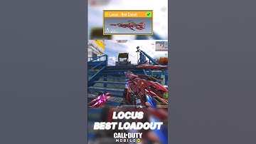 LOCUS BEST LOADOUT #CODM