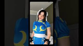 Free Fire x Street Fighter | Chun-li Cosplay | Trending Shorts | #shorts #cosplay