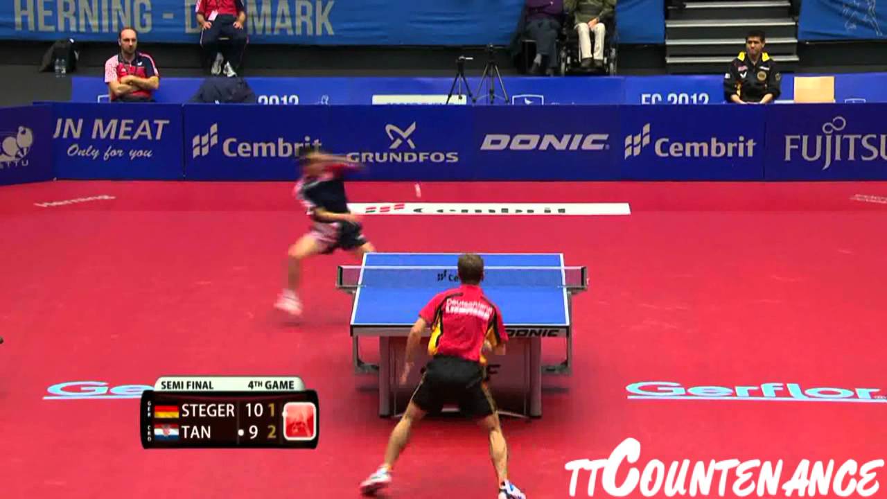 European Championships: Tan Ruiwu-Bastian Steger