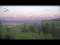 Teton Time Lapse of sunrise viewed from Buffalo Valley on May 25, 2026
