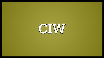 CIW Meaning