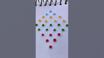 😍🌈 satisfying art 🎭🎨#colourmixing #funny #shortsviral #anaya #asmr #trending #youtubeshorts #rangoli