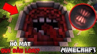 CÁI HỐ HÌNH MẶT QUỶ ĐẦU LOA KINH DỊ NÀY XUẤT HIỆN TRONG MINECRAFT VÀ CÂU CHUYỆN ĐÁNG SỢ PHÍA SAU!!?