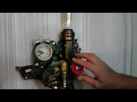 ხელნაკეთი კედლის ბრა