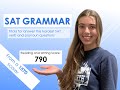 SAT Grammer (Reading and Writing Verbs and Pronouns)