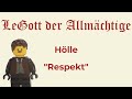 Respekt - Hölle - LeGott der Allmächtige #Lego #LeGodAlmighty #Valthornet