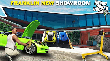 GTA 5 : Franklin Become Mechanic And Repair Cars In His New Workshop in GTA 5.. (GTA 5 Mods)