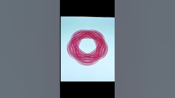 How many rotations did the pen make in total 🤔?#spirograph #asmr #satisfying #art #usa #shorts