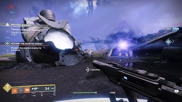 Destiny 2  How to trigger Heroic Crypod "secure the enemy" Public Event on Tangled Shore