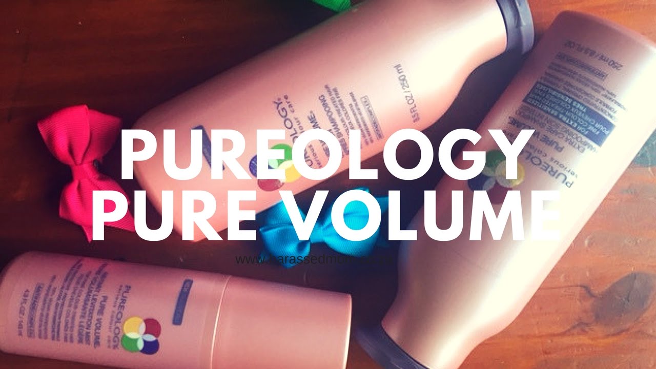 Pureology Pure Volume Hair Care Products Youtube