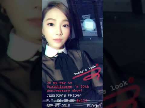 2018/9/8 jessica.syj Instagram Story update2(Jessica Jung)