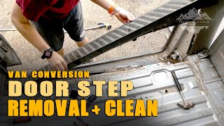 : Sliding Door Side Step Removal on Sprinter/Crafter
