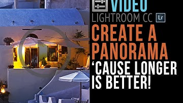 How to Create a Panorama in Lightroom