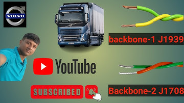 Volvo Backbone-1 J1939 # backbone-2 J1708 # Data link kya hai