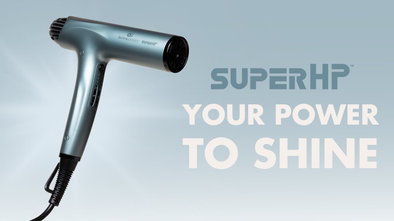 superHP™ High Performance Hair Dryer Intro Olivia Garden YouTube