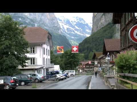 LAUTERBRUNNEN - THE REAL VILLAGE OF LORD OF THE RINGS -  A REAL PARADISE ON THE EARTH