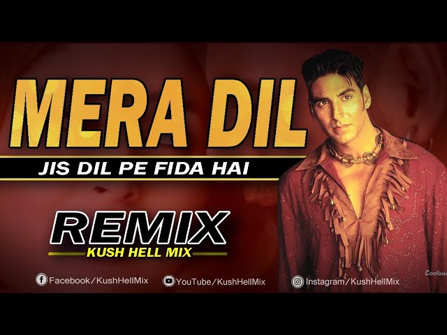 Mera Dil Jis Dil Pe Fida hai | Remix | Kush Hell Mix | Bewafa | Udit Narayan | Ek Dilruba Hai class=