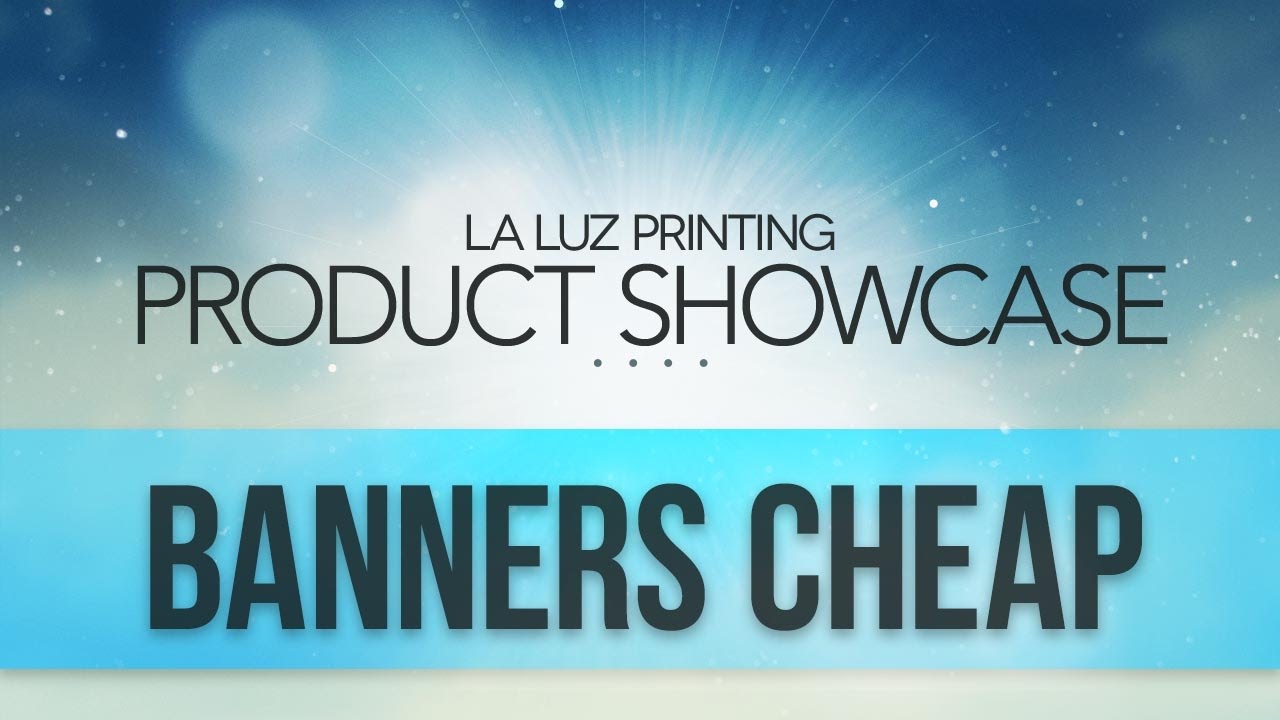 Banners For Cheap San Antonio Tx | (210) 202-1800 | La Luz Printing Company
