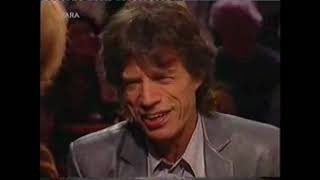 Video voorbeeld van "Mick Jagger about Bob Dylan's voice."