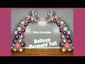 How to make Balloon Mermaid Tail (Balloon Tutorial)