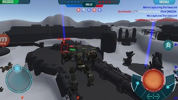 War Robots Test Server 1/4 new moon map