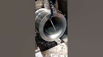 Cooling the work piece before final machining on Manual Lathe #machinist #machining#shorts