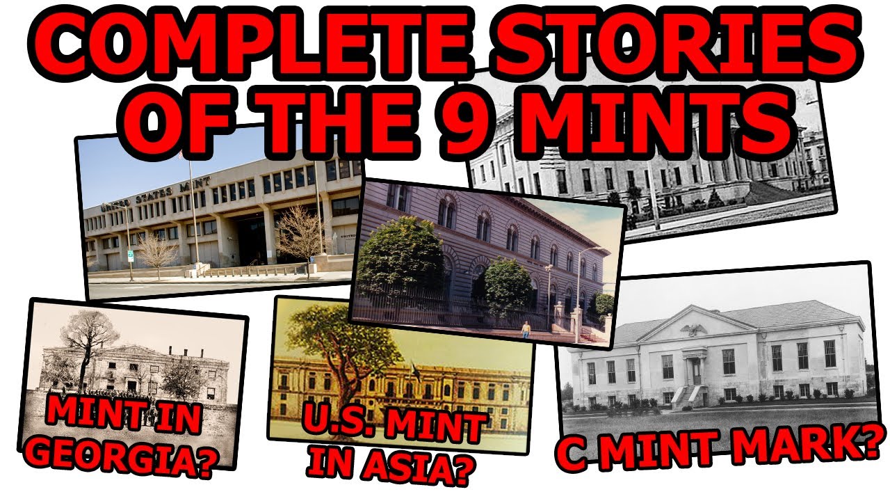 Overview Of The Mints - 9 Places That The U.S. Produced Coins From 1792-Present Overview Of The Mints - 9 Places That The U.S. Produced Coins From 1792-Present