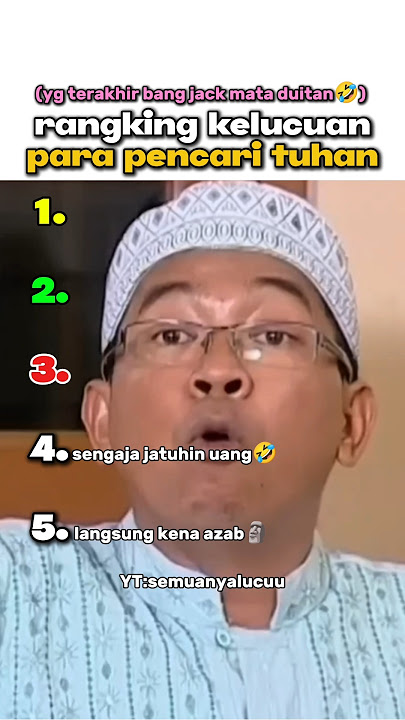 ranking para pencari tuhan🤣 #lucu