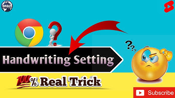 How to Enable Handwriting Setting in Google Chrome ll New #android Tricks 2021 #shorts #MGLWorlds