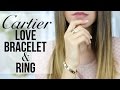 CARTIER LOVE BRACELET AND RING | Story, Review, Wear & Tear | Shea Whitney