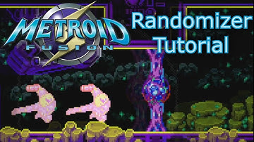Metroid Fusion Randomizer Tutorial - Using Speed Booster to Destroy the Purple Barrier in Sector 6